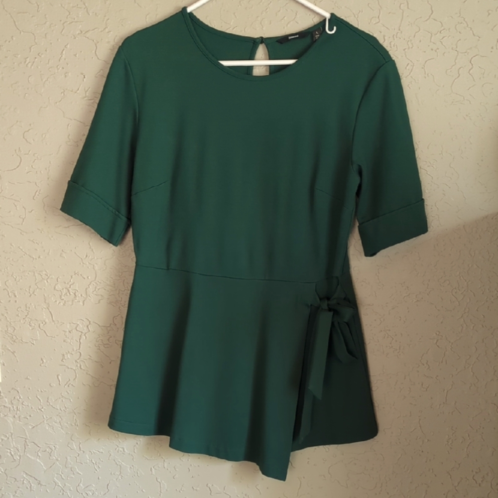 Emerald Green Betabrand Short Sleeve Shirt